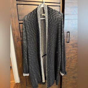 Womens Eileen Fisher cardigan open front Sweater large